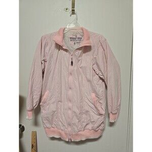 Vintage Women’s London Fog Winning Edge Jacket LARGE Regular PINK